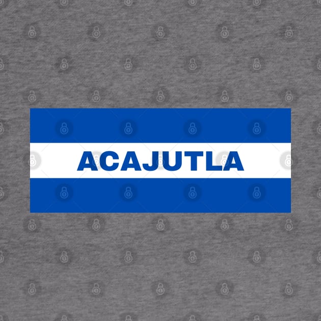 Acajutla City in El Salvador Flag Colors by aybe7elf
